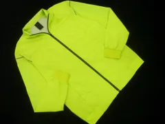 adidas アディダス ロゴ トラック ジャケット sizeO/蛍光イエロー ◇■ メンズ