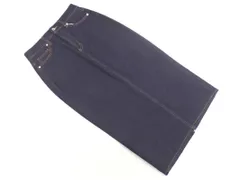 新品 URBAN RESEARCH Sonny Label アーバンリサーチサニーレーベル スリット ロング タイト デニムスカート size36/紺 ■■ レディース
