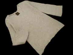 Spick & Span スピック＆スパン ウール100% Vネック ニット セーター グレージュ ◇■ レディース