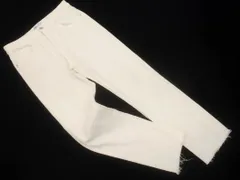 ZARA ザラ カットオフ デニムパンツ size38/白 ■■ メンズ