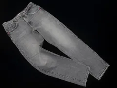 ZARA ザラ ダメージ加工 デニムパンツ size38/グレー ■■ メンズ