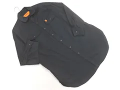 UNIVERSAL OVERALL ユニバーサルオーバーオール ラウンドヘム シャツ sizeF/黒 ◇■ メンズ