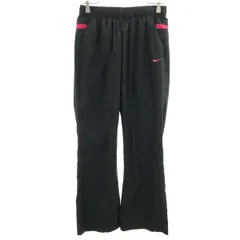 NIKE ナイキ ウインドパンツ S チャコールブラック 裏メッシュ レディース 古着