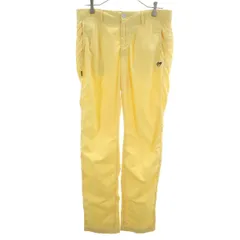 MASTER BUNNY EDITION マスターバニーエディション ゴルフ ロングパンツ 4 イエロー メンズ 古着