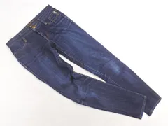 BURBERRY BLUE LABEL バーバリー ブルーレーベル スキニー デニムパンツ size38/濃紺 ■■ レディース