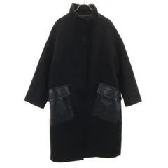 ZARA ザラ ロングコート S ブラック レディース 古着