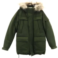 nano BASE ナノベース 中綿ジャケット S カーキ ナノユニバース メンズ 古着