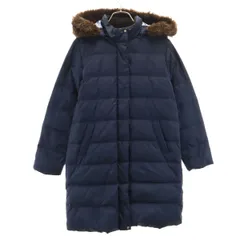 green label relaxing グリーンレーベルリラクシング UNITED ARROWS 中綿コート 150 ネイビー系 キッズ 古着