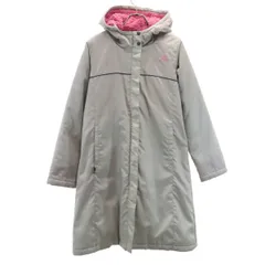 adidas アディダス ベンチコート L グレー系 内ボア レディース 古着