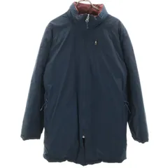 LANDS' END ランズエンド 中綿コート M ボルドー メンズ 古着