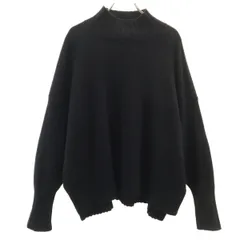 iCB アイシービー ウールカシミヤブレンド 長袖 ニット XS ブラック レディース 古着