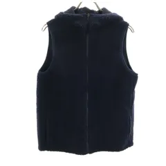 JOURNAL STANDARD ジャーナルスタンダード ボア ベスト L ネイビー メンズ 古着