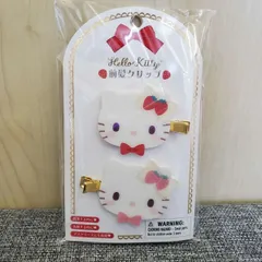 【新品】ハローキティ 前髪クリップ いちご ヘアクリップ サンリオ ヘアピン 髪留め　539741
