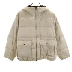 To b. by agns b トゥービーバイアニエスベー フーディ ダウンジャケット 38 オフホワイト リバーシブル レディース 古着