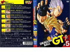 DRAGON BALL GT 드래곤볼 #5[애니메이션 중고 DVD] 케이스 없음:: 렌탈 떨어짐