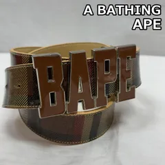 2025年最新】A BATHING APE メンズ ベルトの人気アイテム - メルカリ