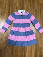 ポロ キッズ ストライプ ONE PIECE 4/4T