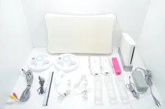 【送料無料】 ニンテンドー Nintendo Wii 本体 RVL-001 バランスWiiボード RVL-021 リモコンセット　現状品