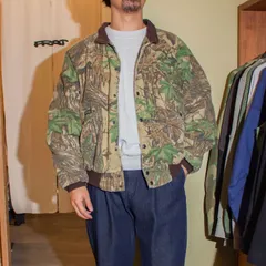 Rattlers Brand 90's RealTree Camo Quilted Jacket Made in U.S.A. メンズ 古着 ブルゾン ツリーカモ 80s 90s アメリカ古着