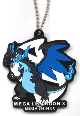 【中古】キーホルダー メガリザードンX ラバーチャーム 「一番くじ Pokemon 『メガシンカ』」 I賞