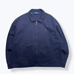 2000s Polo by Ralph Lauren Swing Top 【XXL】 2000年代 ポロラルフローレン スイングトップ ポニー刺繍 ドリズラージャケット 短丈 ボックスシルエット