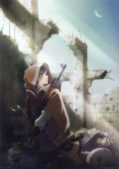 [중고] 클리어 포스터 A3 클리어 포스터 릴리 [이치 반 쿠지 NieR : Automata Ver1.1a - 인류에게 영광이 -] F상