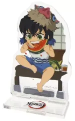 【中古】アクリルスタンド・アクリルパネル 嘴平伊之助 「鬼滅の刃×ufotable cafe 夏休みイベント ランダムアクリルスタンド Aグループ」
