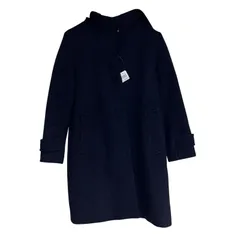 ZM1652 LA MARINE FRANCAISE マリンフランセーズ ウール コート ジャケット アウター ネイビー レディース 2