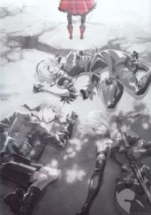 [중고] 클리어 포스터 A3 클리어 포스터 집합 [이치 반 쿠지 NieR : Automata Ver1.1a - 인류에게 영광이 -] F상