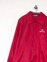 【adidas】80s DESCENTE製 コーチジャケット L アディダス デサント 古着