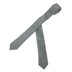 DOLCE&GABBANA ドルチェ&ガッバーナ ナロータイ  ドット柄/シルク/ブラック   シルク100％ ブラック メンズ / 240001176919