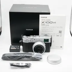 新品未使用　FUJIFILM X100VI　シルバー FUJIFILM X Series: X100VI 40.2 MP Digital Camera - Silver