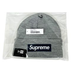 25FW Supreme New Era Box Logo Beanie グレー - メルカリ