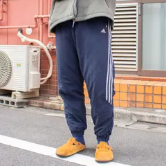 ADIDAS 00's Quilting Lining Nylon Track Pants メンズ 古着 アディダス ナイロンパンツ 80s 90s アメリカ古着