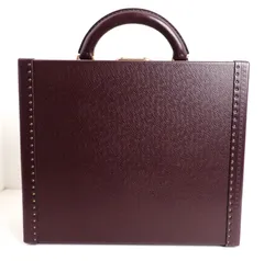 Louis Vuitton(ルイヴィトン) プレジデント ダークブラウン タイガレザー 黒茶 アタッシュケース トランクケース ゴールド金具のサムネイル