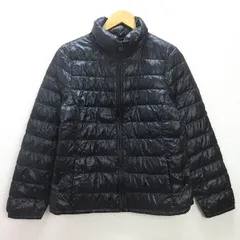 U■ユニクロ/UNIQLO ウルトラライトダウンジャケット【XL】黒/LADIES/z12【中古】■