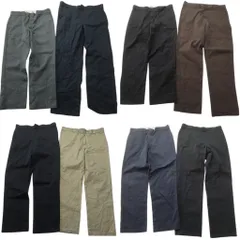 古着卸 まとめ売り ディッキーズ Dickies 874 ワーク パンツ 8枚セット (メンズ 38 ) デッドストック ストレート 中古 古着 NC9273