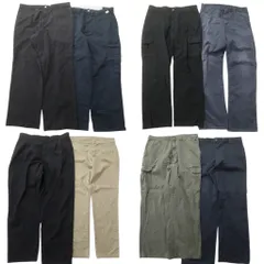 古着卸 まとめ売り ディッキーズ Dickies パンツ 8枚セット (メンズ 38 ) カーゴ ワーク ブラック ネイビー 中古 古着 NC9339