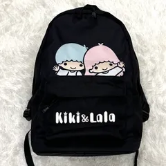 【美品】イーカム LTS-MBBKD01 サンリオ キキララリュック BK ブラック