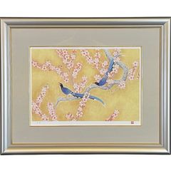 上村松篁「春輝」リトグラフ 共シール EA版 文化勲章 文化功労者 日本