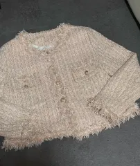 ツイード ピンク ジャケット