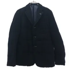 COMME des GARCONS HOMME コムデギャルソンオム 13AW ウールダウンテーラードジャケット HL-J017 ネイビー Mのサムネイル