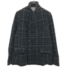 LAD MUSICIAN ラッドミュージシャン 16AW MAXI CHESTER COAT チェック