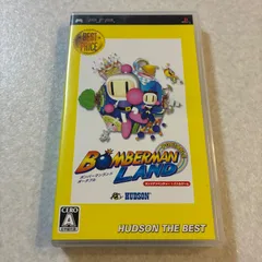 動作確認済 ボンバーマンランド ポータブル プレイステーション PSP