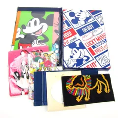 ディズニー ライオンキング タオル ハンカチ 9点セット 未使用 ミッキーなど キャラクター グッズ まとめて 大量 レディース