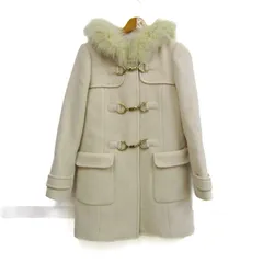 レッセパッセ ダッフルコート アウター フォックスファー レディース 38サイズ ベージュ LAISSE PASSE 【中古】