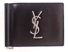 SAINT LAURENT(サンローラン) カサンドラ マネークリップ ブラック 黒