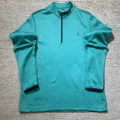 (L) adidas アディダス トレーナー ハーフジップ