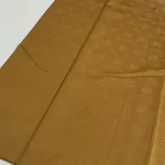 色無地 お召 上品草花の地紋 紋なし 正絹 MK-1997