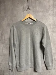 FILA(フィラ)スウェット刺繍ワンポイントロゴ裏起毛